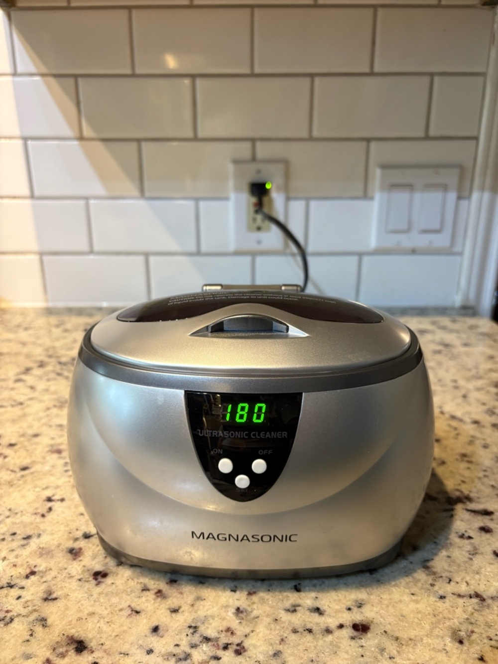Magnasonic Professional Ultrasonic Jewelry and Eyeglass Cleaner Digital